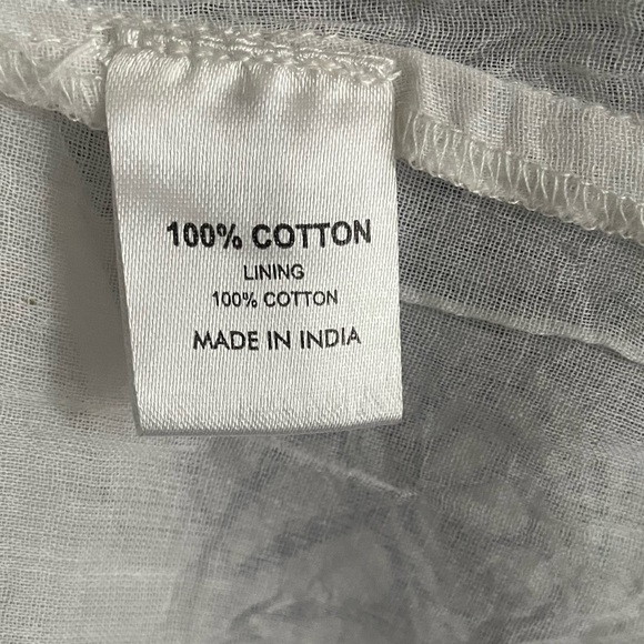 NWT-Charleston Shoe Company Aubrey Maxi Dress Blue and White Ruffle Sleeves Sz M - Picture 10 of 14